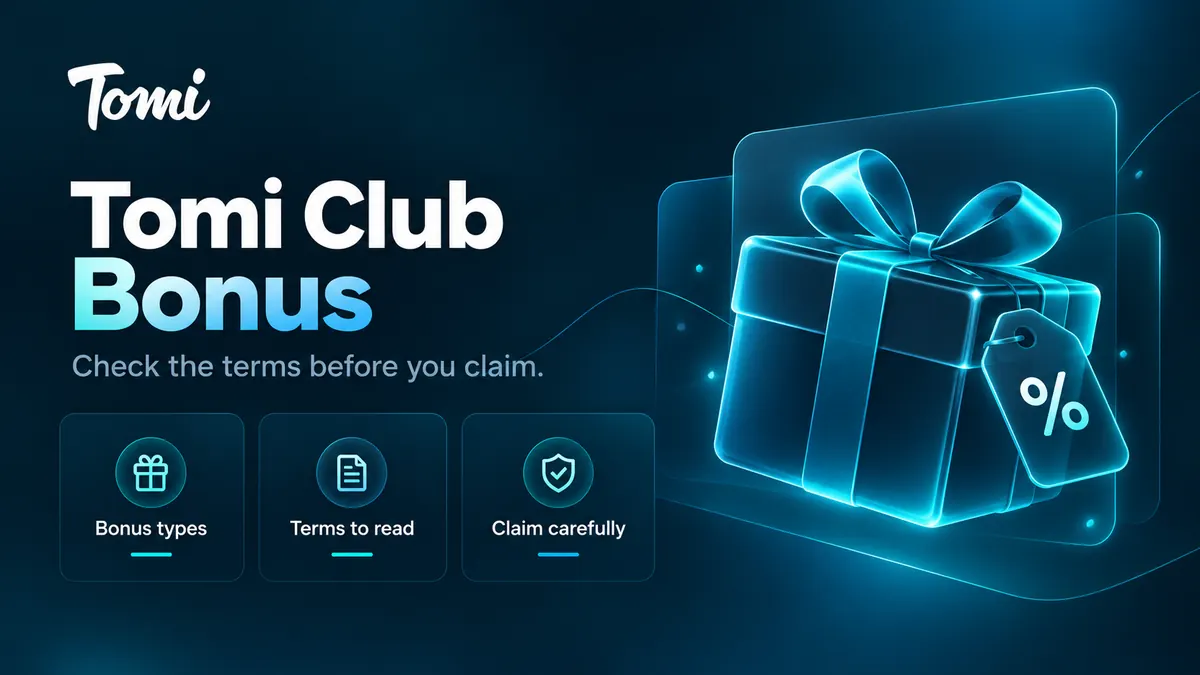 Tomi Club bonus guide illustration